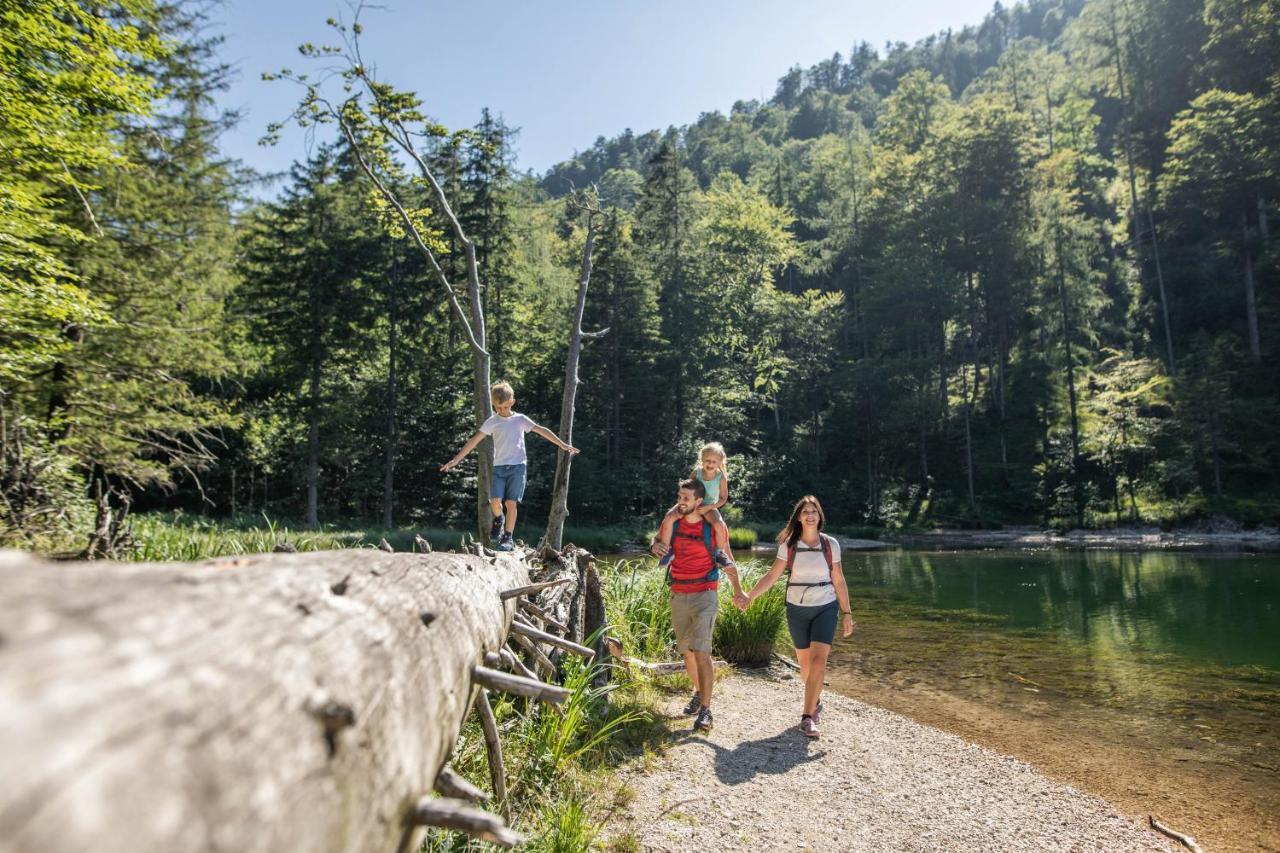 Hotel Fischerwirt Natur Waldspa Faistenau Buitenkant foto