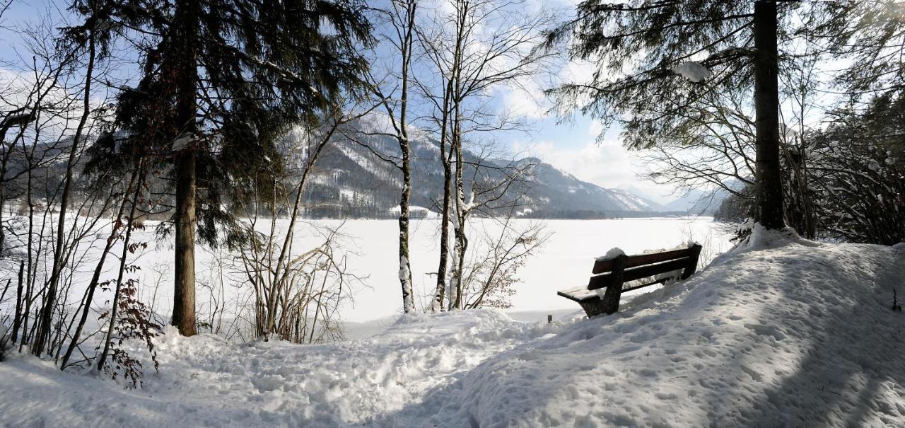 Hotel Fischerwirt Natur Waldspa Faistenau Buitenkant foto