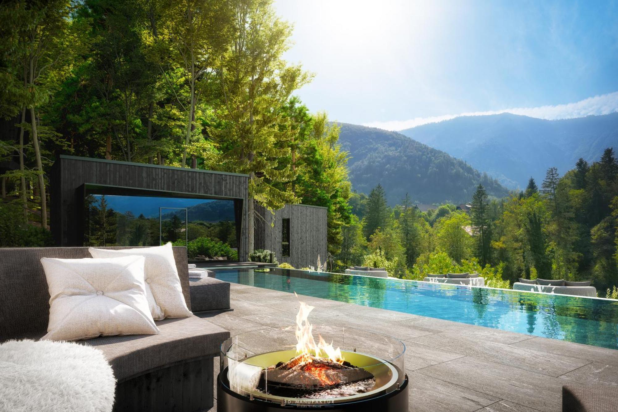 Hotel Fischerwirt Natur Waldspa Faistenau Buitenkant foto